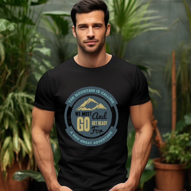 La montagne appelle le T-shirt (Créateur téléchargé)