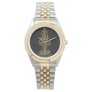 La montre à deux tons des femmes avec la