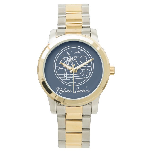La Montre des hommes de Nature Lover - Élégance in (devant)