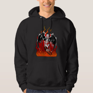 La mort de patin - squelette sur le sweat - shirt