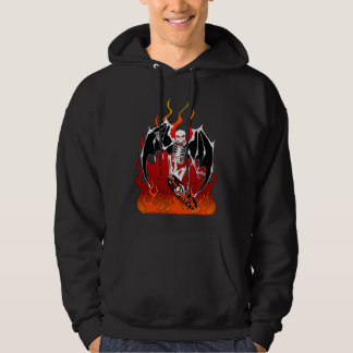 La mort de patin - squelette sur le sweat - shirt