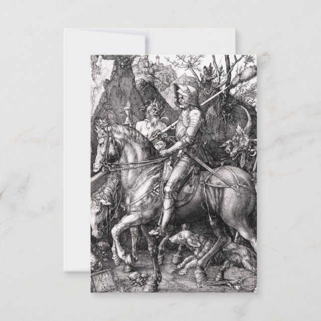 La mort du chevalier de Durer et les invitations d (Devant)