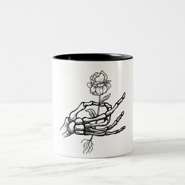 La mort est naturelle, la Mug de boisson chaude (Centre)