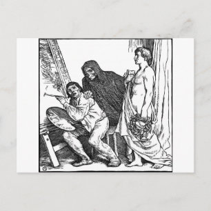 La mort et la carte postale du peintre