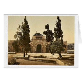La mosquée d'El-Aksa, Jérusalem, magnifique Terre