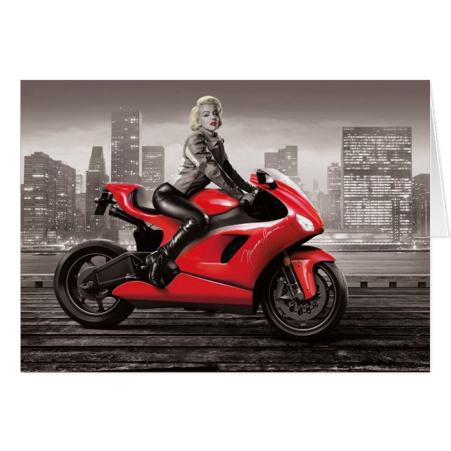 La moto de Marilyn (Devant horizontal)