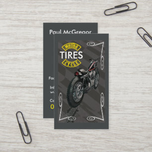 La moto fatigue le carte de visite