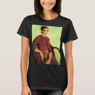 La Mousme, Sitting by Vincent van Gogh T-Shirt