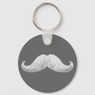 La Moustache (Dark) Keychain