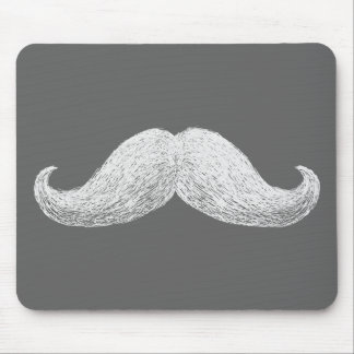 La Moustache (Dark) Mouse Pad
