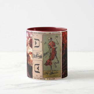 La Muerte Tarot Card Café Mug
