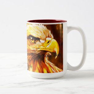 La Mug à café à deux tons de Zazzle