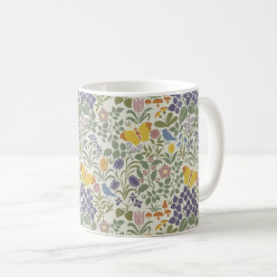 La Mug à café Fleur sauvage de Voysey