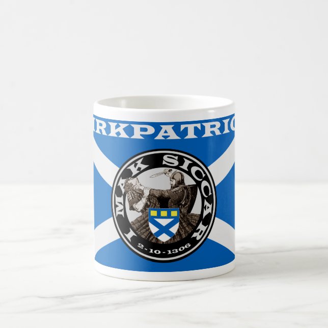 La Mug "Bloody Deed" de Kirkpatrick (Centre)
