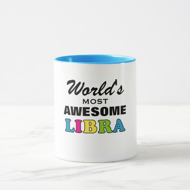 La Mug de café Libra la plus géniale au monde (Centre)