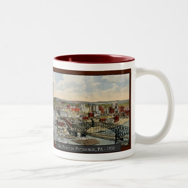 La Mug de café Pittsburgh Point 1931 (Droit)