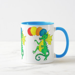 La Mug de l'enfant dragon vert
