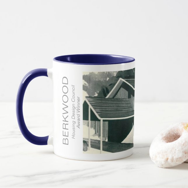 La Mug De Maison Moderne Berkwood Du Milieu Du Siè (Avec donut)