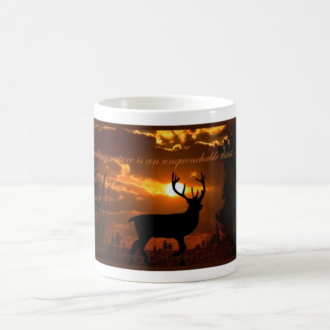 La Mug des cerfs d'anniversaire - PAPA (Centre)
