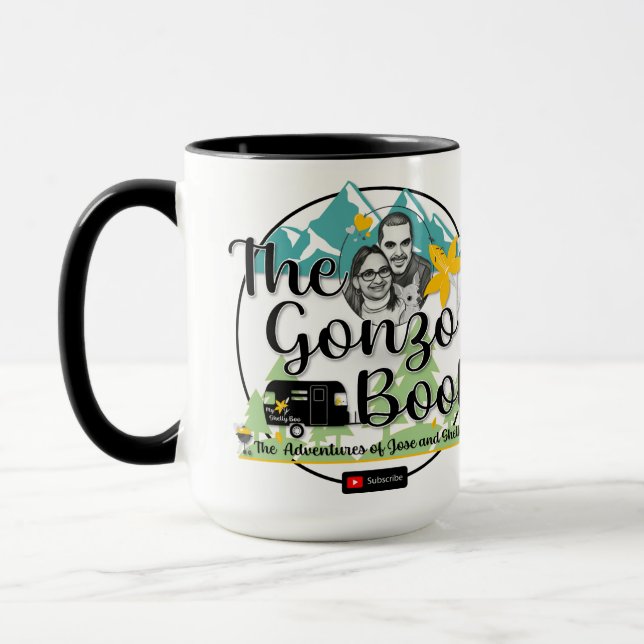 La Mug du livre Gonzo (Gauche)