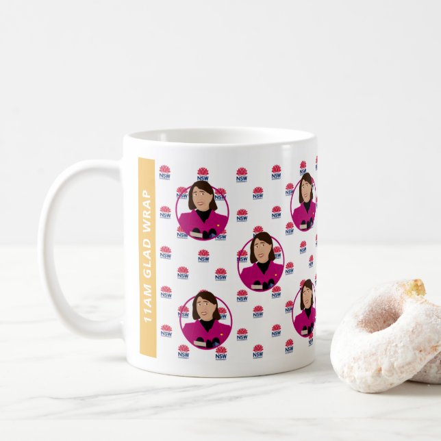 La Mug Glad Wrap de 11h (Avec donut)