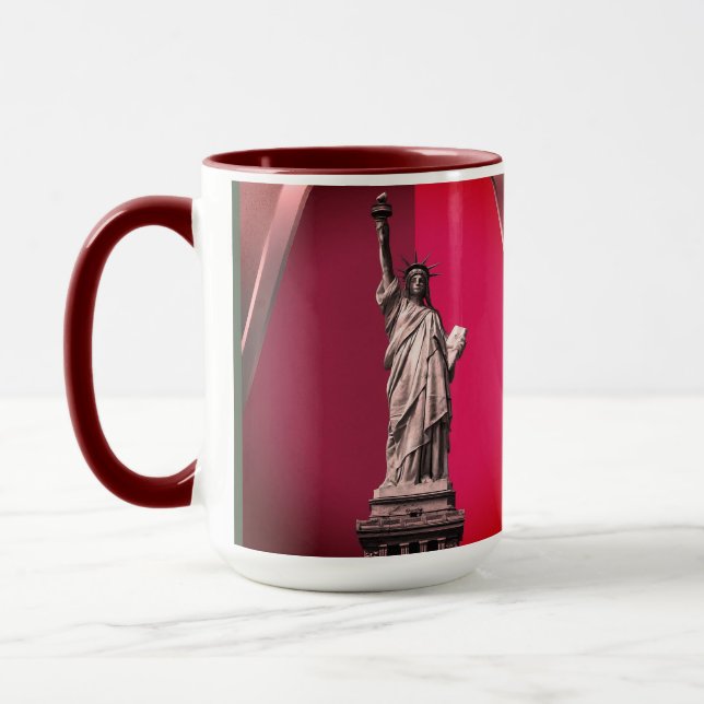 La Mug nocturne de la Liberté éclaire la flamme (Gauche)