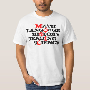 La musique enseigne le T-shirt 1