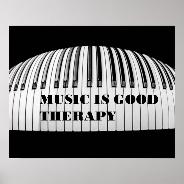 La musique est bon traitement Poster (Devant)