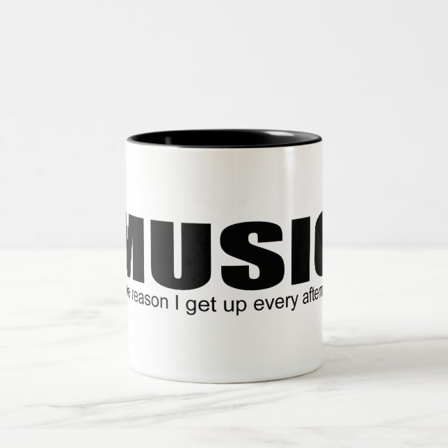 La "MUSIQUE est la raison que je tasse lève chaque (Centre)