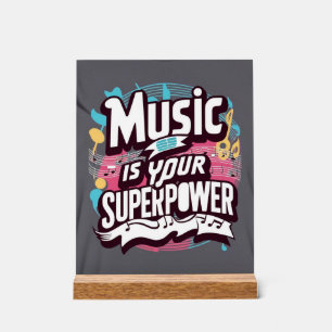La musique est votre super-pouvoir