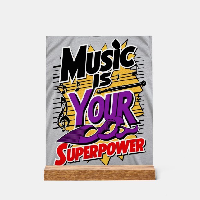 La musique est votre super-puissance option 3 (Recto)