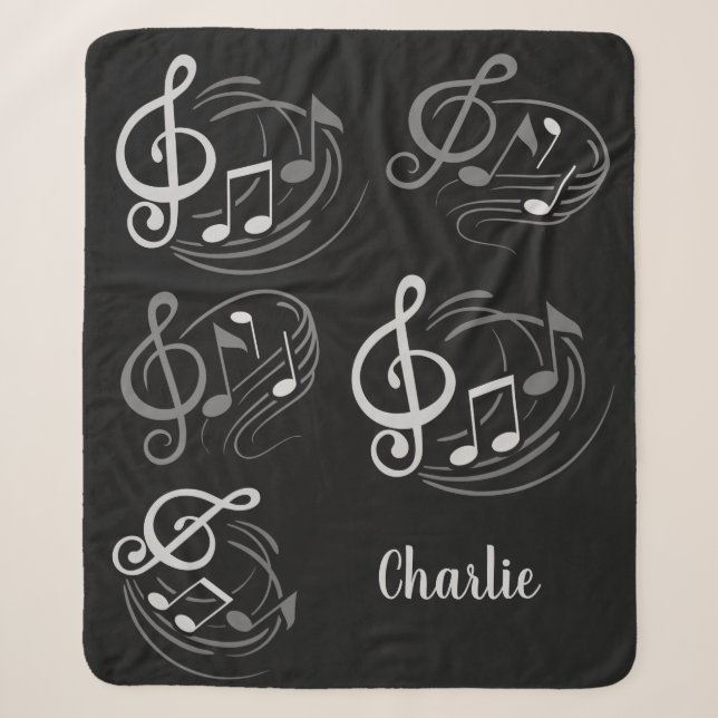 La musique note la couverture nommée faite sur (Devant)