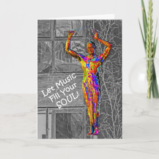 La Musique Remplit Votre Carte Soul (Devant)