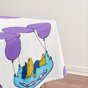 La nappe des ballons Coussins de Ferald