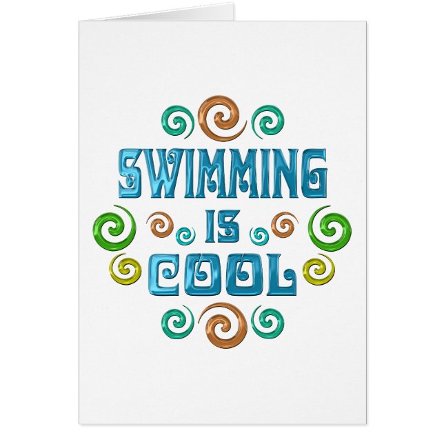 La natation est fraîche (Devant)