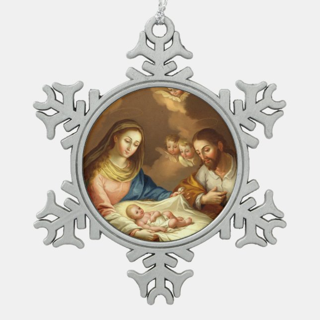 "La Natividad" Christmas ornaments (Front)