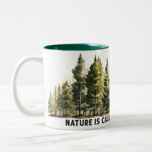 La nature appelle et je dois y aller ! Mug
