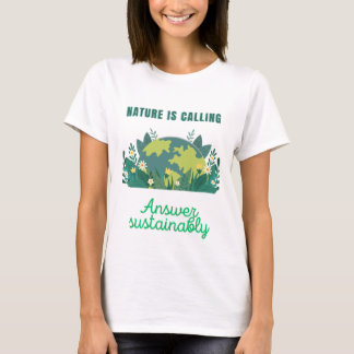 La Nature est un calling - T-shirt d'Answer Sustai