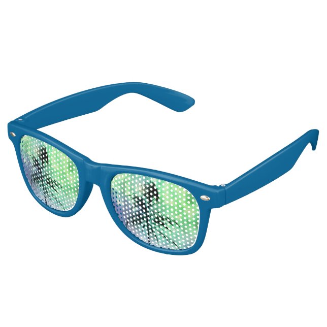 La nature étincelle Lunettes de soleil vertes (Angulaire)