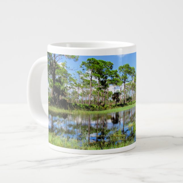 La Nature Réflexion Mug Jumbo (Devant gauche)