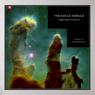 La Nébuleuse De L'Aigle - Des Affiches De L'Espace