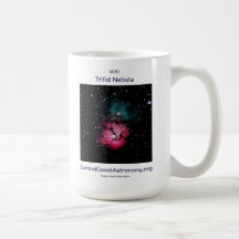 La Nébuleuse Trifid par Robin White - Mug 15oz