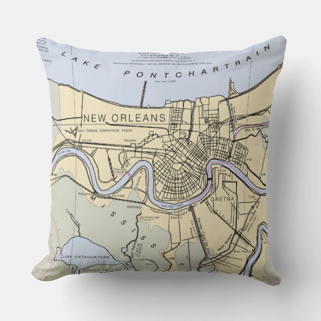 LA_New Orleans1 Throw Pillow (Front)