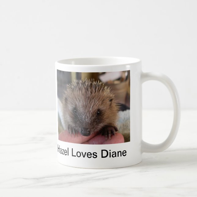 La noisette aime la tasse de Diane (Droite)