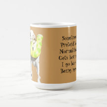 La normale est tasse de café ennuyeuse
