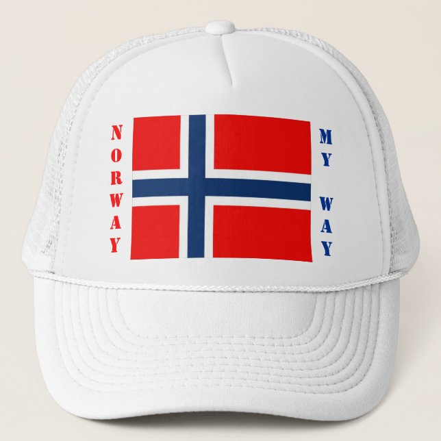 La Norvège mon casquette (Devant)