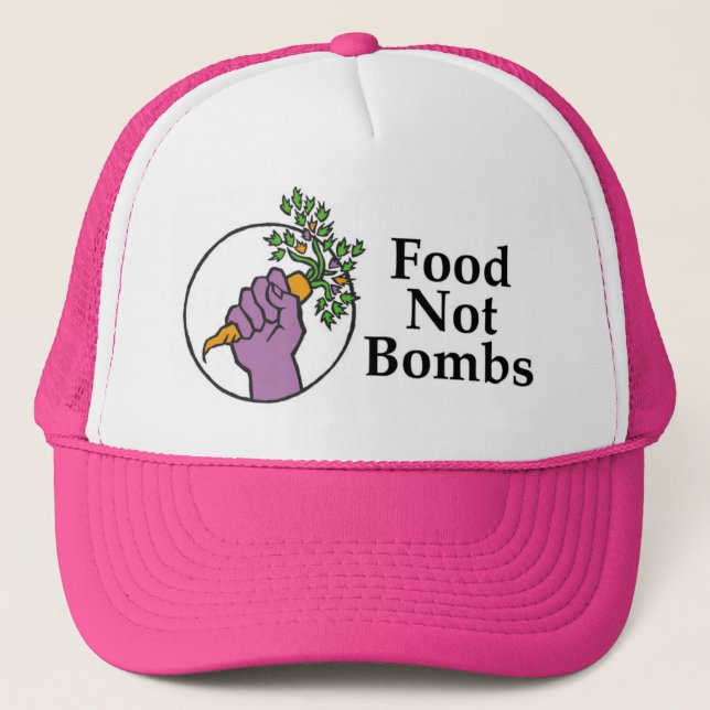 La nourriture pas bombarde le casquette (Devant)