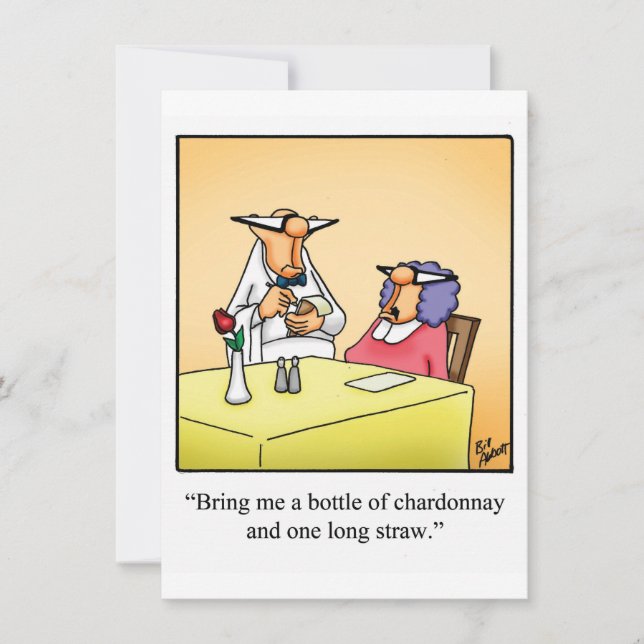 La nuit de la fille amusante "dans" les invitation (Devant)