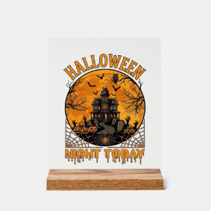 La nuit d'Halloween aujourd'hui Manoir hanté Citro
