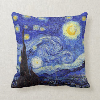 La nuit étoilée Van Gogh a inspiré des coussins